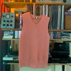 MSGM PINK MOHAIR VEST PRISTINE med #barbiecore #preppy #msgm #vest #mohair